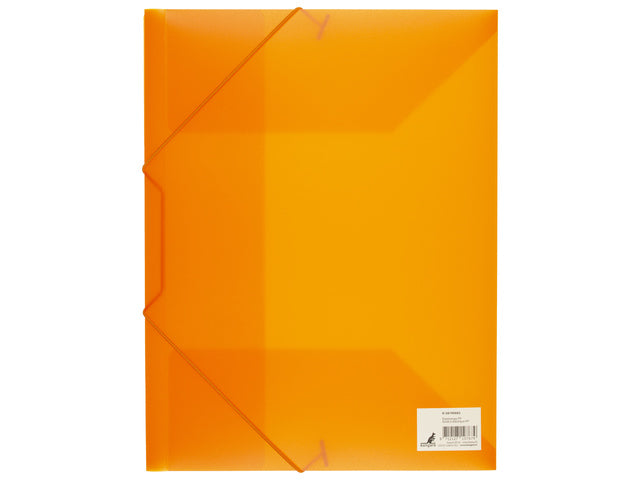 Elastomap Kangaro A4 PP transparent orange