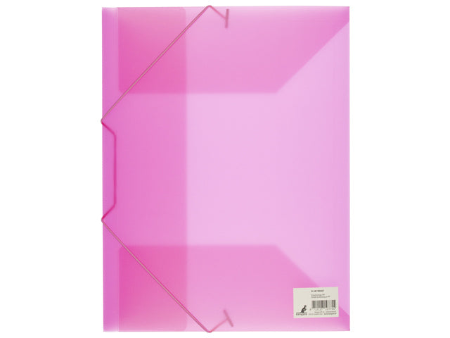 Elastomap Kangaro A4 PP transparent rosa
