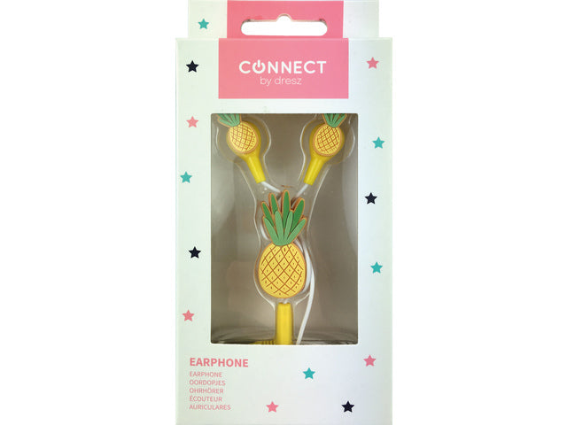 Ohrstecker mit Clip Ananas