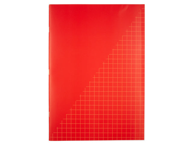 Schrift A4 80 blz geruit 10mm, krimp à 5 stuks