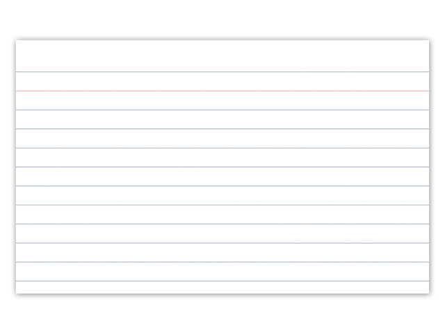 Systeemkaart Kangaro 80x130mm lijn 190 gram pak a 100 vel