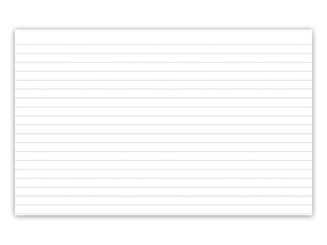 Systeemkaart Kangaro 125x200mm lijn 190 gram pak a 100 vel