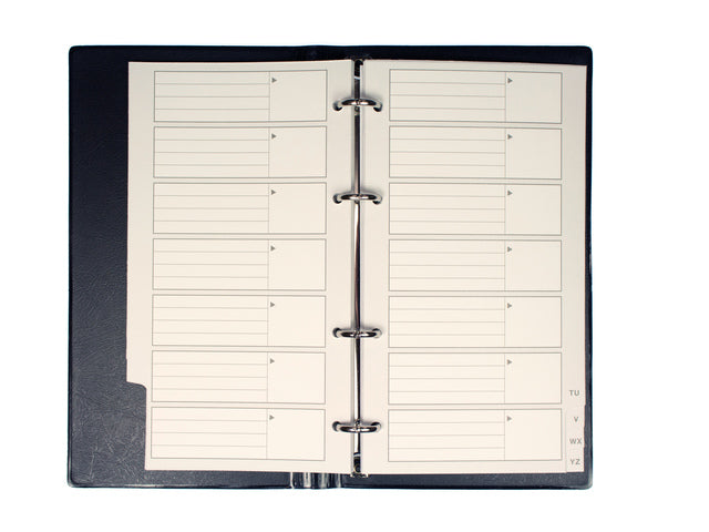 Telefoonregister Kangaro A-Z 4-rings assorti kleuren