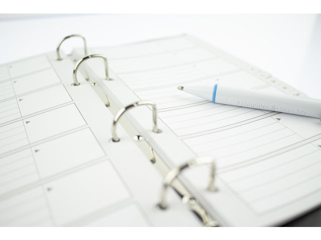 Telefoonregister Kangaro A-Z 4-rings zwart