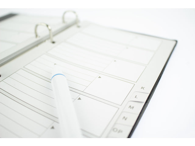 Telefoonregister Kangaro A-Z 4-rings zwart