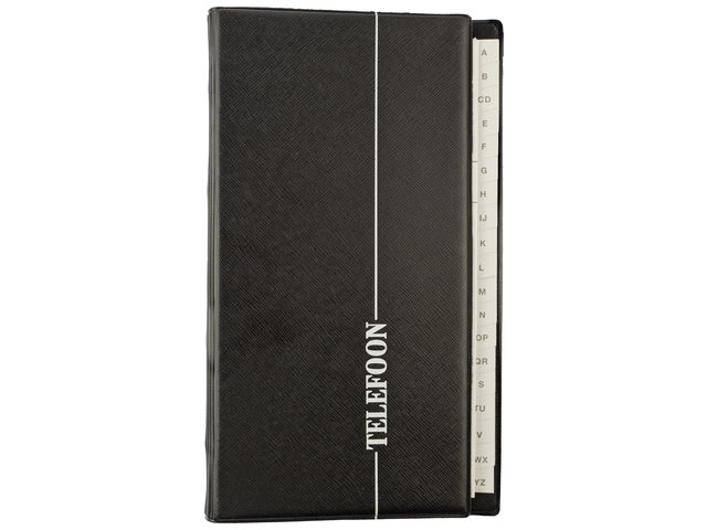 Telefoonregister Kangaro AZ 4-rings zwart