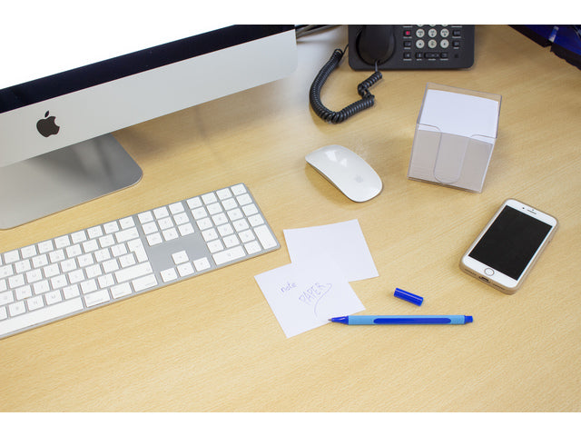 Memokubus inhoud Kangaro 9x9x9cm krimp à 700 vel wit