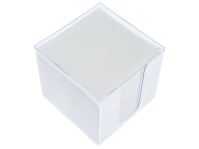 Memokubus inhoud Kangaro 9x9x9cm krimp à 700 vel wit