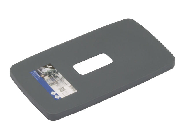 Deckel-Aufbewahrungsbox Kangaro S PP, anthrazitfarben, für 5/8 Liter