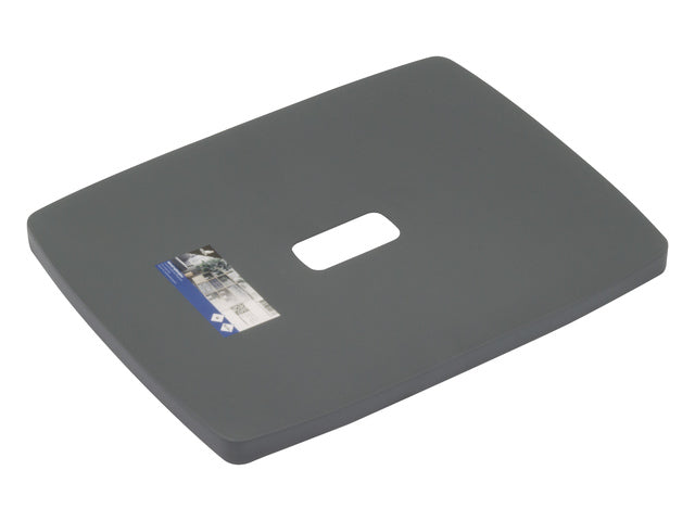 Deckel-Aufbewahrungsbox Kangaro M PP, anthrazit, für 20/28 Liter