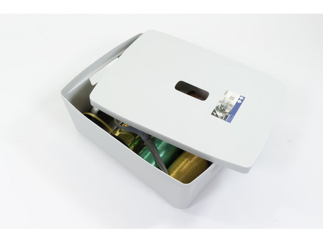 Opbergbox Kangaro 20 liter PP grijs