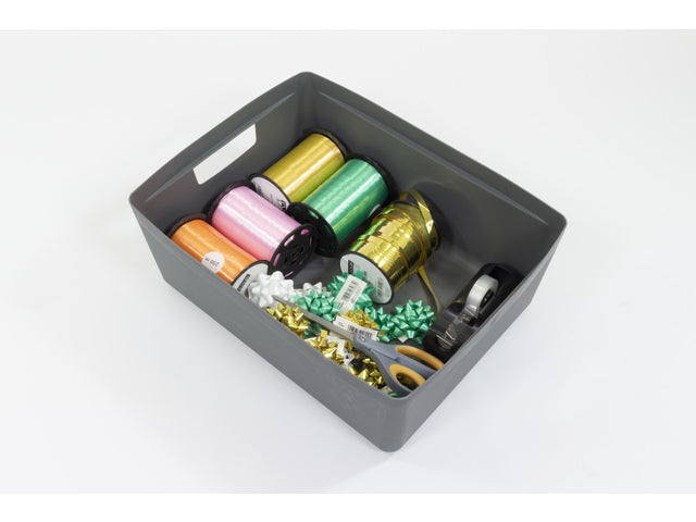 Opbergbox Kangaro 20 liter PP antraciet