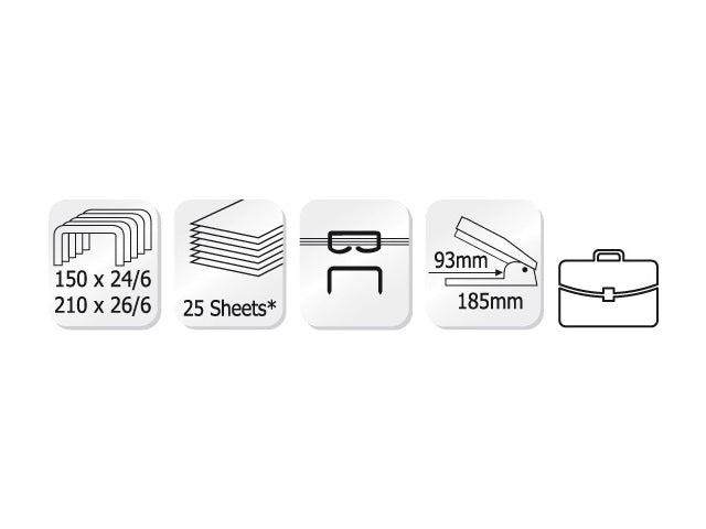 Nietmaschine Kangaro Trendy-210 schwarz