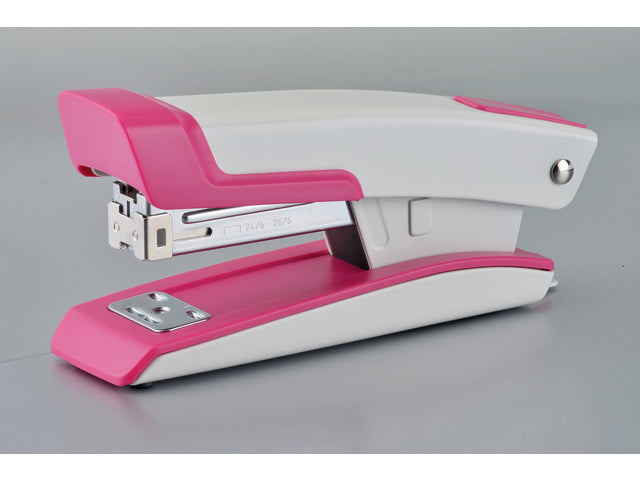 Nietmaschine Kangaro Pro-45/S Inspiro rosa/weiß max 30vel, 24/6 Nieten