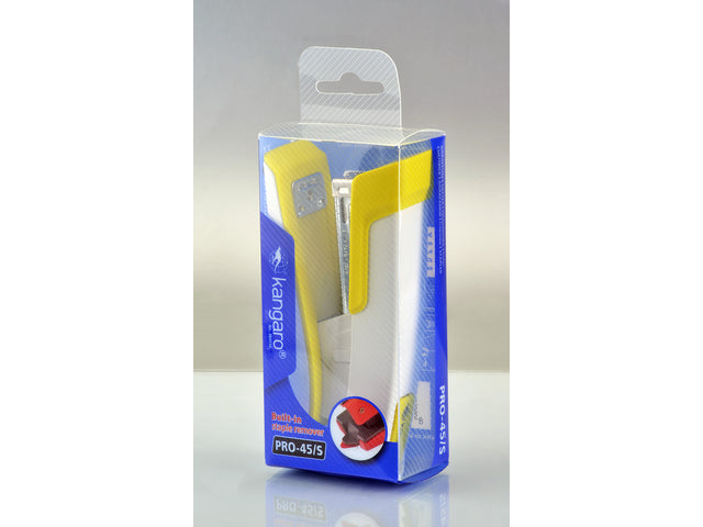 Nietmaschine Kangaro Pro-45/S Gelb Inspiro max 30 Vel, 24/6 Nieten