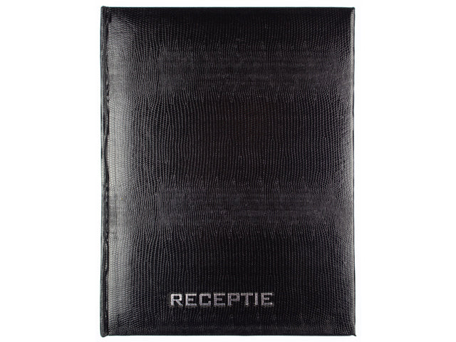 Receptiealbum Lizzard zwart