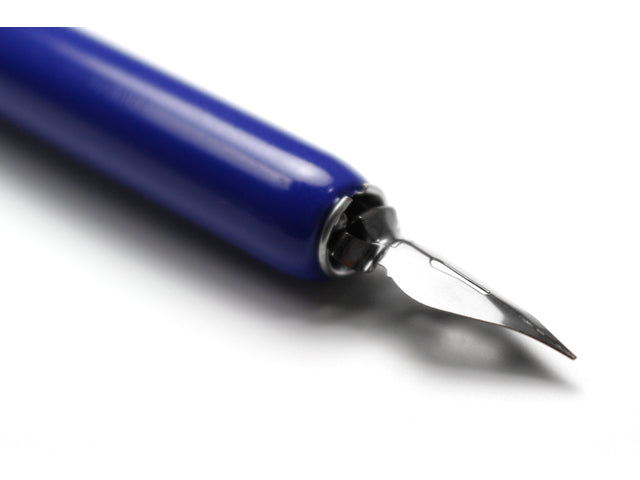 Kroontjespenhouder blauw Kangaro met 5 kroontjes