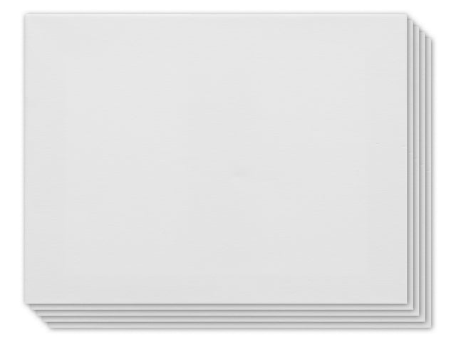 Canvaspaneel Kangaro 30x40 cm set 5 stuks 3mm plaat 280gr katoen 3x geprepareerd