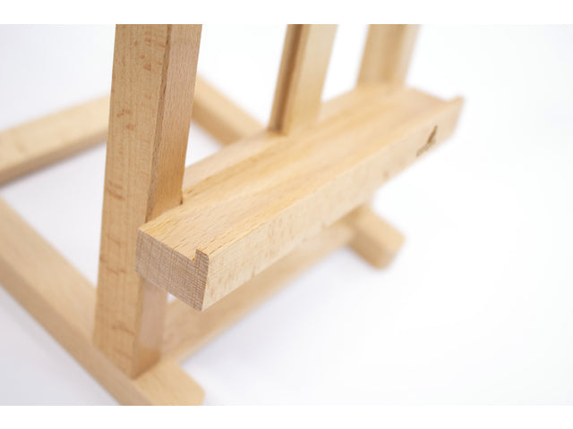 Tafelezel Kangaro klein beukenhout voor canvas tot 30cm