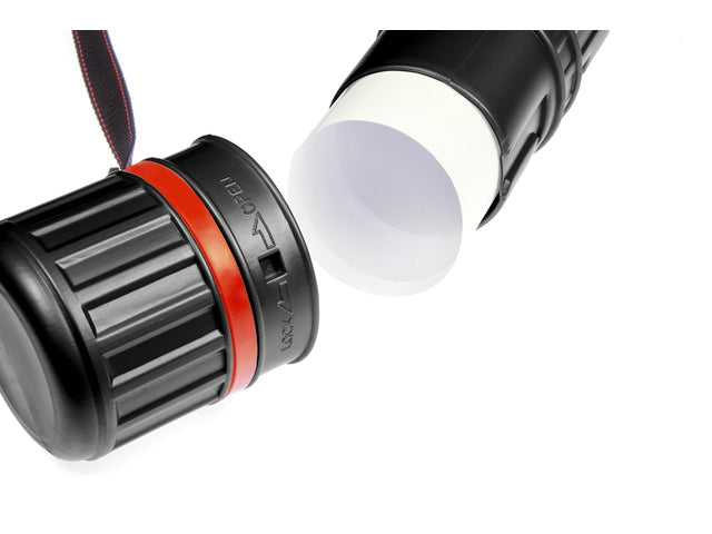 Tekenkoker Kangaro zwart PP 12.5 cm uitschuifbaar 77 - 132 cm