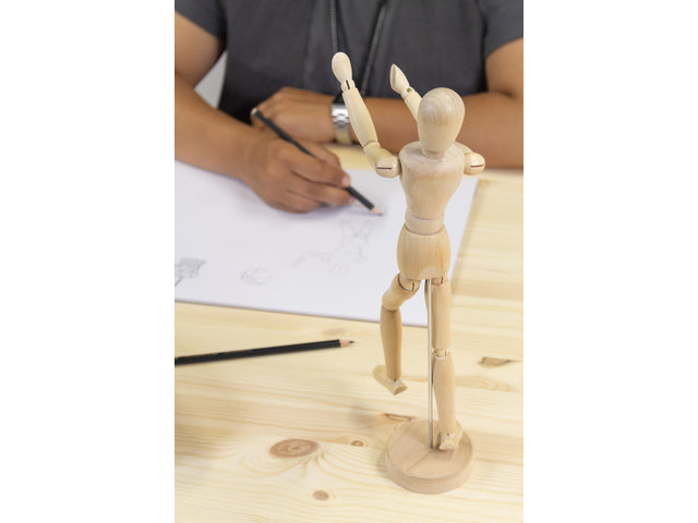 Ledenpop Känguru 30 cm in Koker