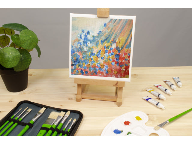 Penselen Kangaro olieverfset van 10stuks in etui