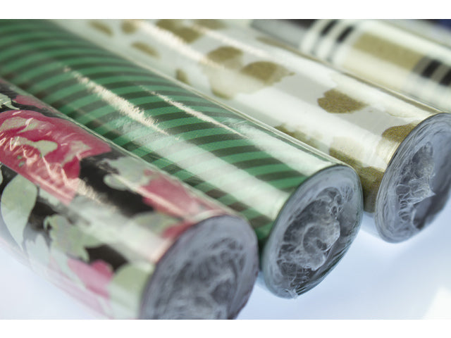 Geschenkpapier Känguru Luxe sortiert 70 x 100 cm, 2 Vel pro Rolle, FSC