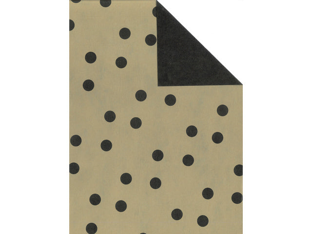 Geschenkpapier Kangaro Kraft, 4 Dessins sortiert, 70 x 200 cm, 60 Rollen.