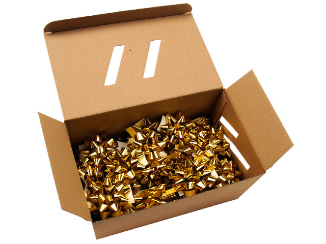 Rozen metallic Kangaro 60mm goud 25 stuks in doos