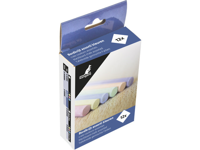Bordkrijt Kangaro ass.kleuren 12 Stück