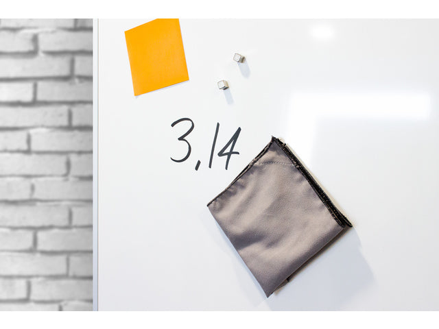 Reinigingsdoekje Kangaro voor whiteboards 30x30cm grijs magnetisch