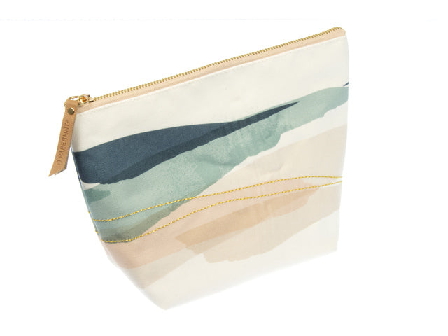 Etui Zachte Scènes driehoek 100% katoen 23x19x9cm