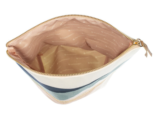 Etui Zachte Scènes driehoek 100% katoen 23x19x9cm