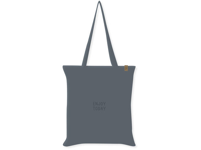 Schoudertas Soft Scenes blau 100% Baumwolle 35x31,5cm