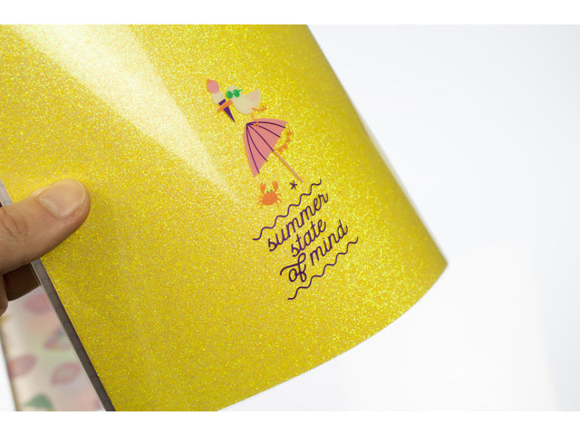 Schrift Beach Happy A4 lijn pak a 2 stuks assorti