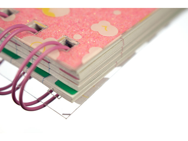 4-in-1-Block Beach Happy, A5, Packung mit 2 Stück, sortiert