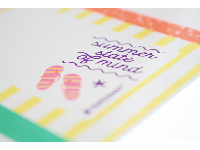 Boeketiket Beach Happy Pak à 24 etiketten. FSC Mixkrediet