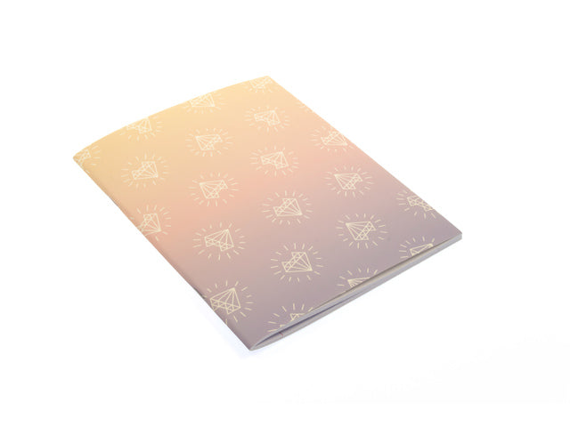 Schrift Galaxy Girl A5 lijn pak a 4 stuks assorti