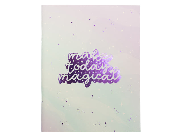 Schrift Galaxy Girl A5 lijn pak a 4 stuks assorti