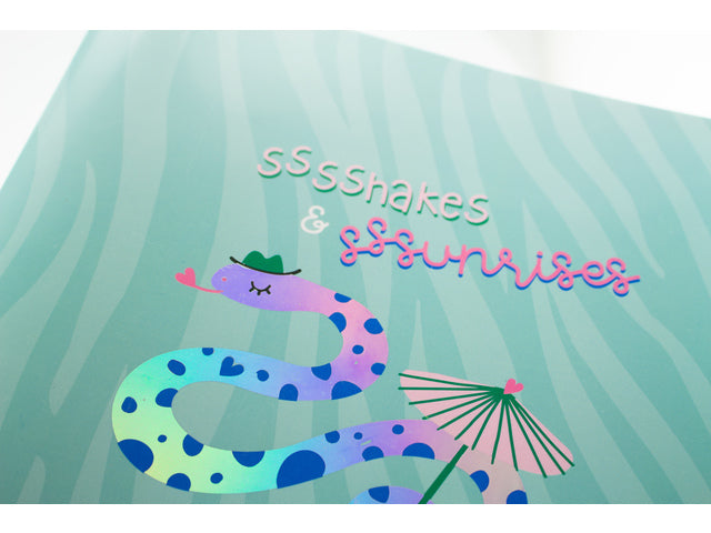 Ringband Blah Blah slang A4