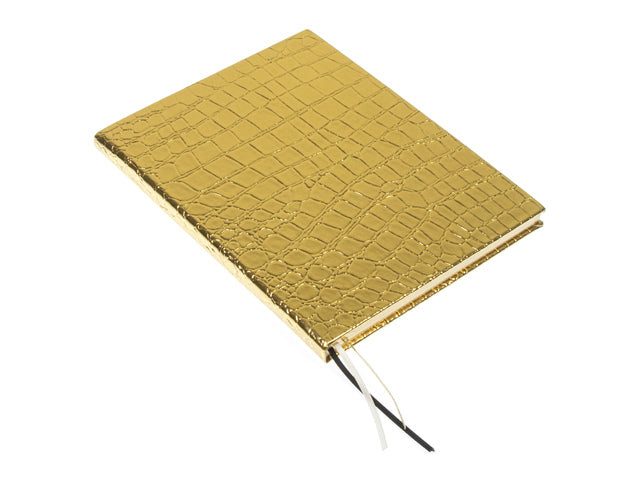 Dummyboek Pure Croco A5 HC pak a 3 stuks assorti