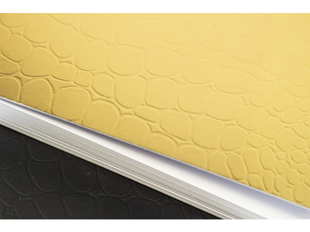 Notitieboek Pure Croco A5 lijn pak a 5 stuks assorti