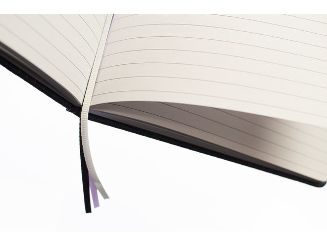 Notitieboek Pure Croco A5 PU HC lijn pak a 2 stuks assorti