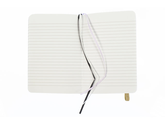 Benachrichtigungsbuch Pure Croco A6 PU HC, Packung mit 2 Stück, sortiert