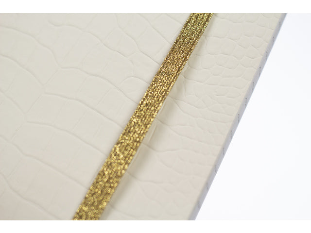 Notitieboek Pure Croco A6 PU HC lijn pak a 2 stuks assorti