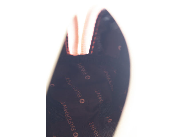 Etui Pure Croco perzik rose 15x6x9 cm