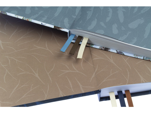 Notitieboek Large Natural Crimp von 2 Stück. Gepunktet, 320 Seiten, 80-Gramm-Papier