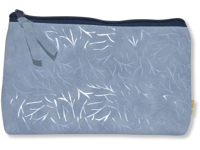 Etui Natural Beauty blauw. 22x15 cm.