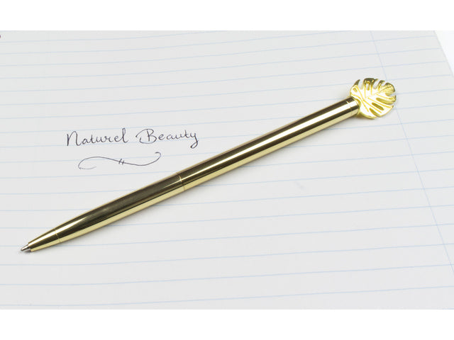 Pen Natural Beauty mit Blaadje. in transparentem Doosje