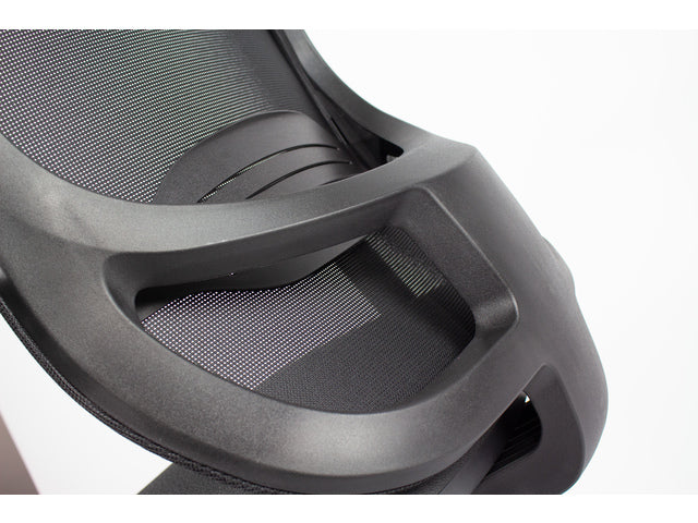 Bürostuhl Linea Grace 01 schwarz/schwarz mit 1D-Armlehne